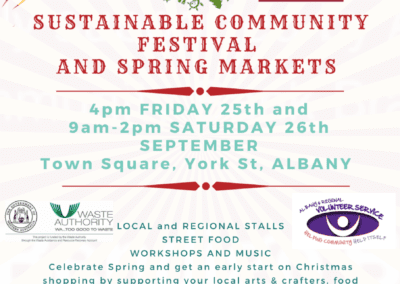 Green Skills Sustainable Community Festival and Spring Markets