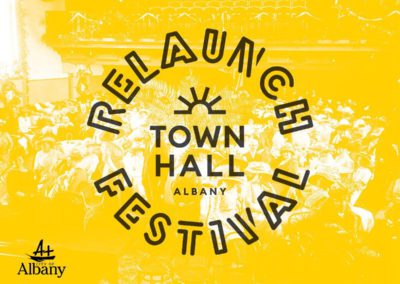 Albany’s Town Hall Relaunch Festival