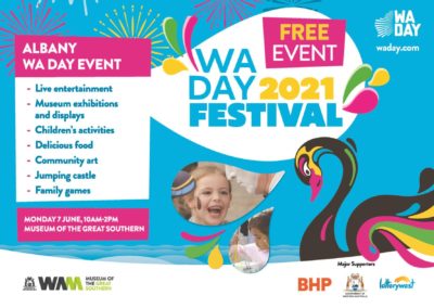 WA Day Festival Monday 7th June 2021