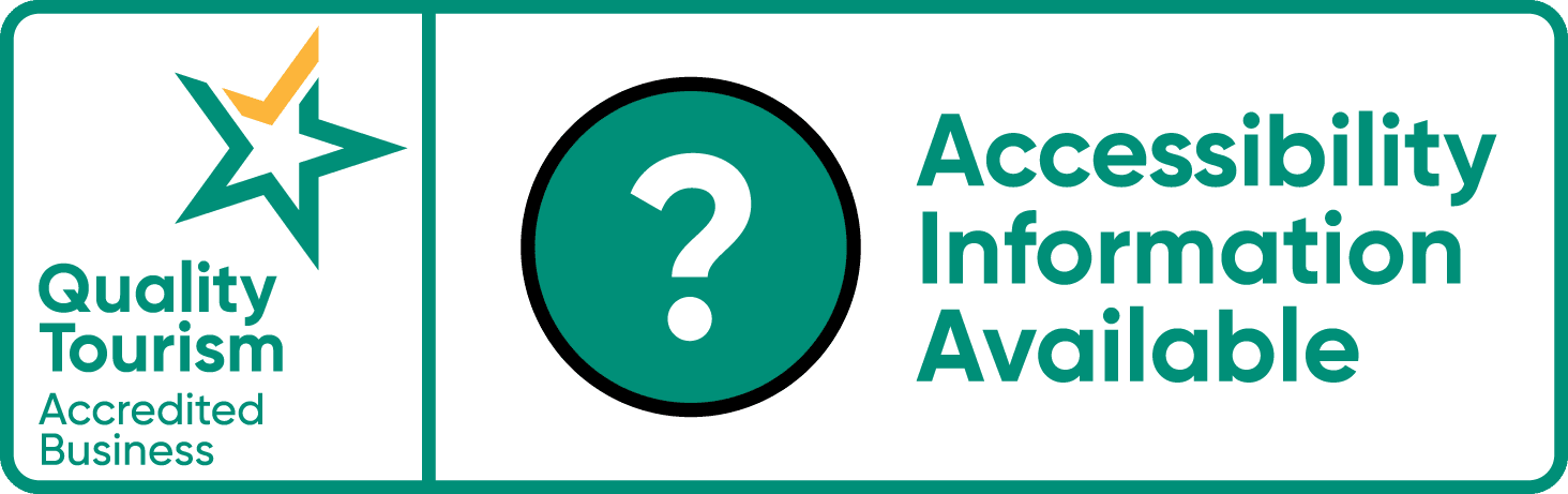 Badge for Quality Tourism Accredited Business: Accessibility Information Available